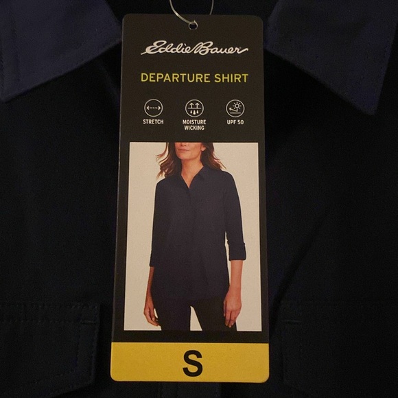 Eddie Bauer NWT Women’s Departure Blouse - Size Small - Picture 5 of 7